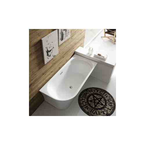 Акриловая ванна BelBagno 170x78 правая, слив-перелив хром (BB410-1700-780-R)