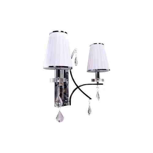 Бра Lumina Deco Glamour LDW 66247-2 WT+CHR