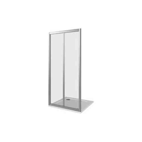 Душевая дверь Good Door Infinity SD 80х185 прозрачная, хром (SD-80-C-CH)