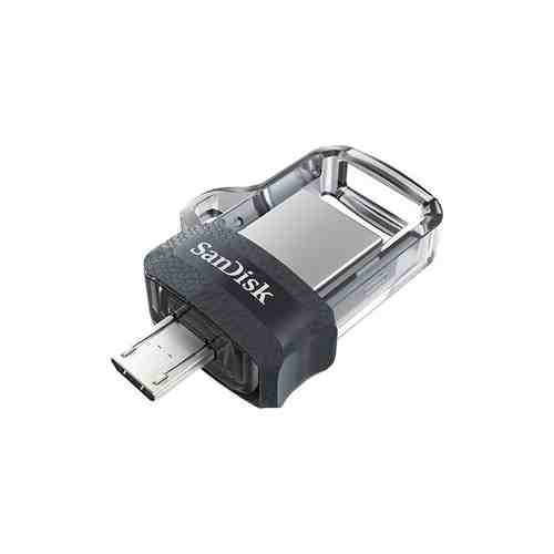 Флеш-диск Sandisk 16Gb Ultra Dual drive SDDD3-016G-G46 USB3.0 черный