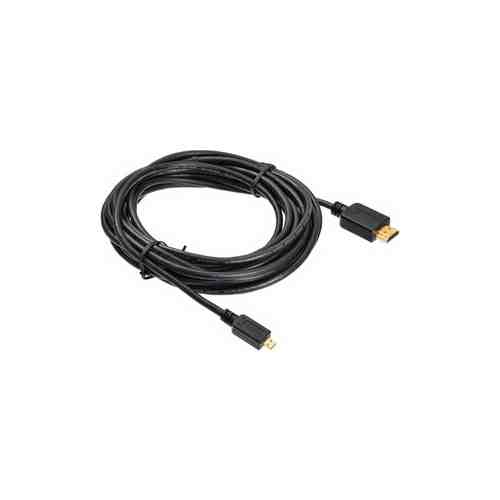 Кабель HDMI Buro HDMI 1.4 HDMI (m)/Micro HDMI (m) 5м. черный (MICROHDMI-5M)