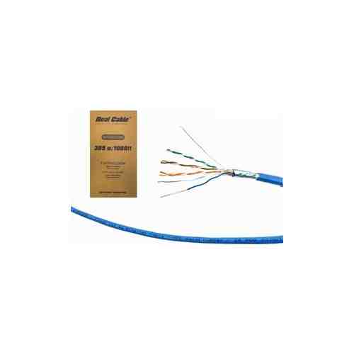 Кабель Real Cable F-UTP500E/305M, CAT5E в катушке (бухта)