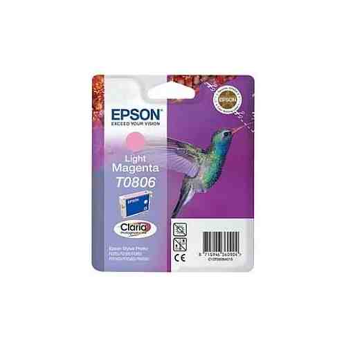 Картридж Epson T0806 Light Magenta (C13T08064011)