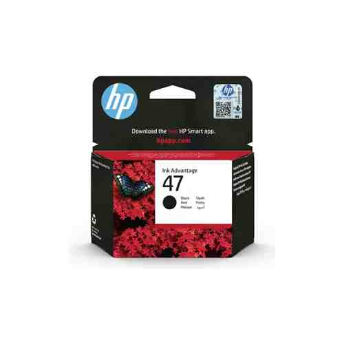 Картридж струйный HP 47 6ZD21AE черный (1300стр.) (2мл) для HP DJ IA Ultra 4828 (6ZD21AE)