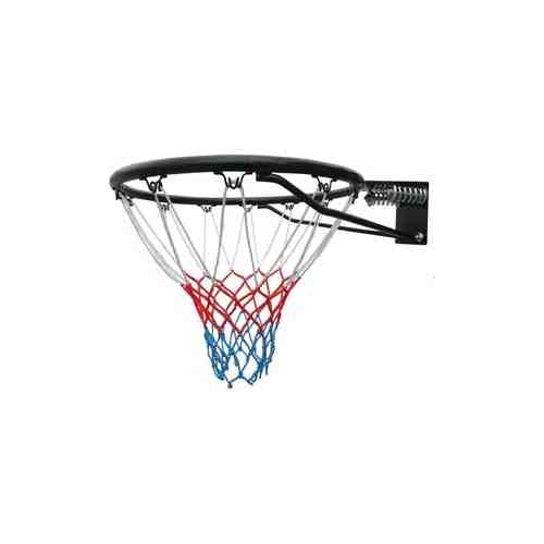 Кольцо баскетбольное Proxima с пружинами, черный, арт. S-R2
