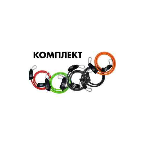 Комплект эспандеров с карабинами Original Fit Tools FT-ULTX-SET (5 шт)