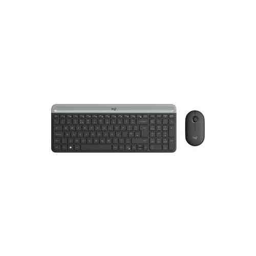 Комплект клавиатура и мышь Logitech MK470 Graphite (920-009206)