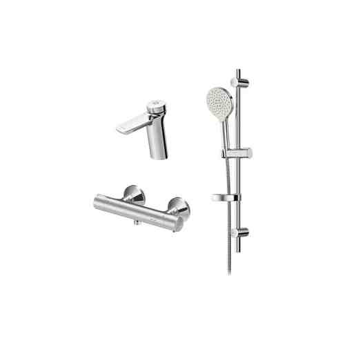 Комплект смесителей Am.Pm Inspire V2.0 набор 3 в 1 с термостатом (F40950A03)