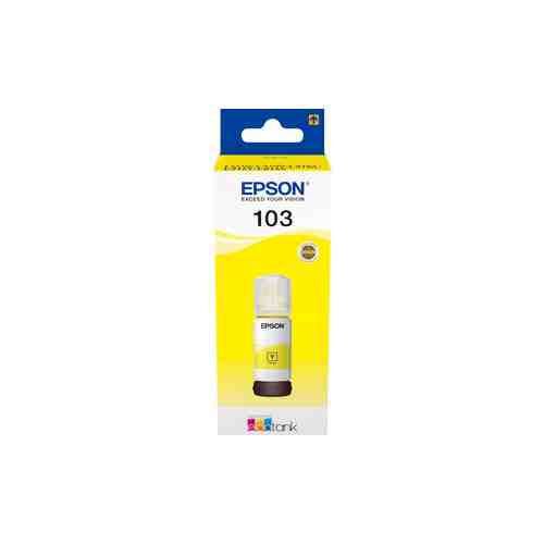 Контейнер с чернилами Epson L3100/3101/3110/3150/3151 желтые (C13T00S44A)