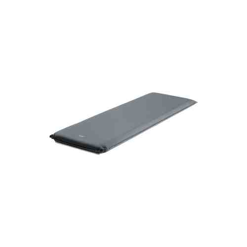Коврик самонадувающийся кемпинговый TREK PLANET Relax 90, серый, 198х63,5х9 см