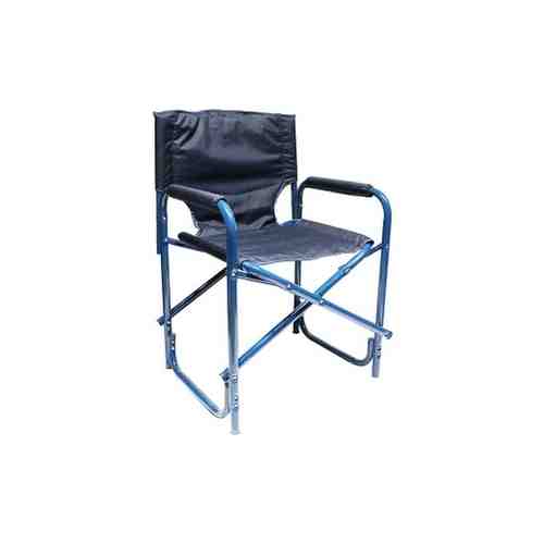 Кресло складное Следопыт 585х450х825 мм, сталь 25 мм, синий
