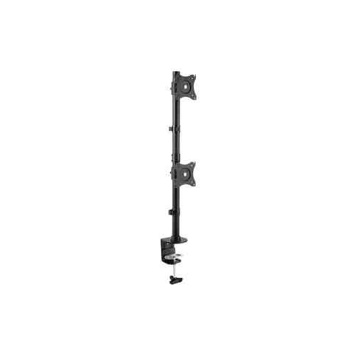 Кронштейн для мониторов Arm Media LCD-T43 черный 15''-32'' макс.20кг настольный поворот и наклон верт.перемещ.