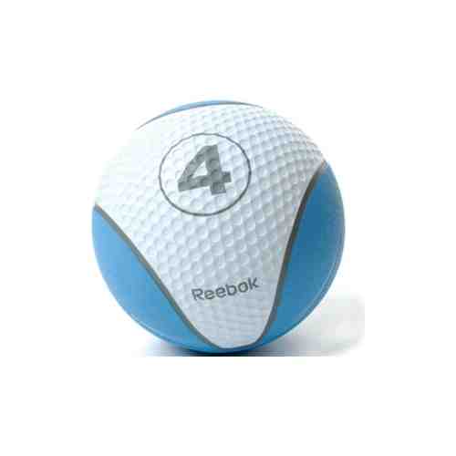 Медбол Reebok RE-21124 4 кг, синий