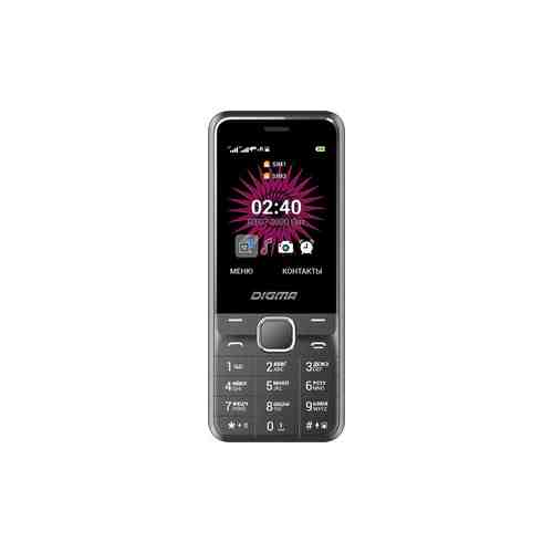 Мобильный телефон Digma Linx A241 серый (32Mb/2Sim/2.44''/240x320)