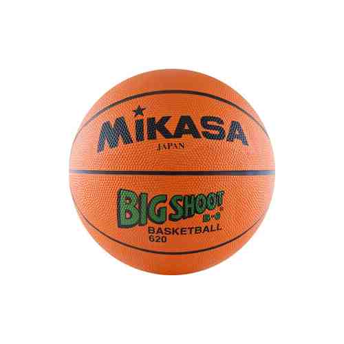 Мяч баскетбольный Mikasa 620 р. 6, резина, оранжево-черный