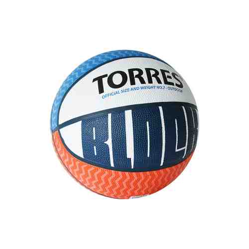 Мяч баскетбольный Torres Block B02077, р.7