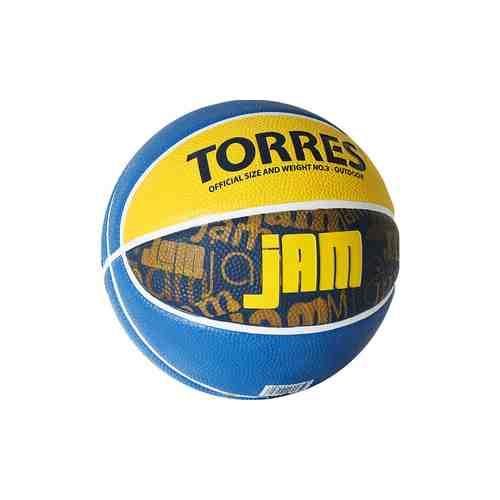 Мяч баскетбольный Torres Jam B02043, р.3