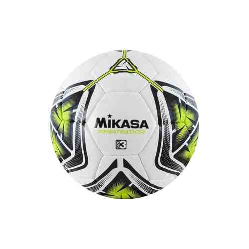 Мяч футбольный Mikasa REGATEADOR3-G, р.3, бело-черно-зеленый