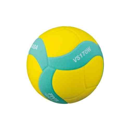 Мяч волейбольный Mikasa VS170W-Y-G, р.5, вес 160-180 г, FIVB Insp