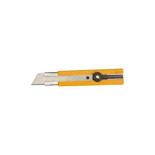 Нож Olfa с выдвижным лезвием с резиновыми накладками 25мм (OL-H-1)