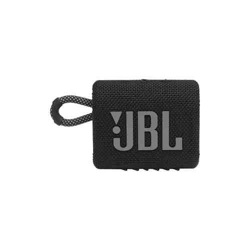 Портативная колонка JBL GO 3 (JBLGO3BLK) (моно, 4.2Вт, Bluetooth, 5 ч) черный