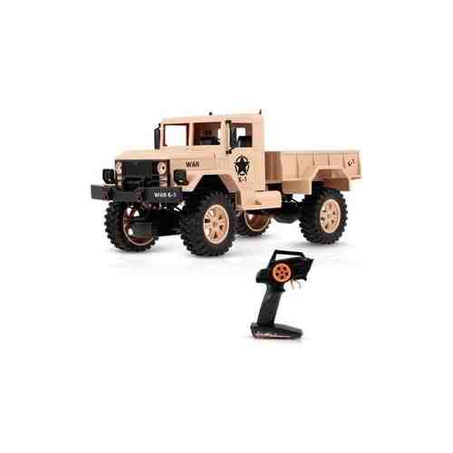 Радиоуправляемый внедорожник WL Toys Army Truck 4WD RTR масштаб 1:12 2.4G - WLT-124301-brown