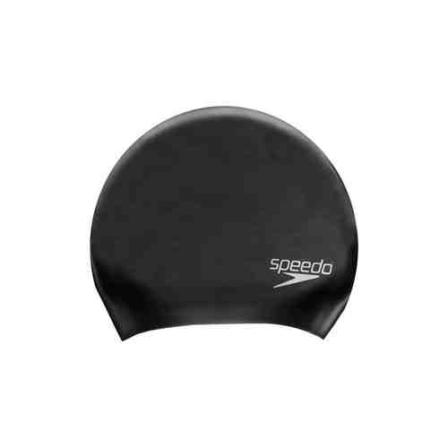 Шапочка для плавания Speedo Long Hair Cap арт. 8-061680001, черный, силикон