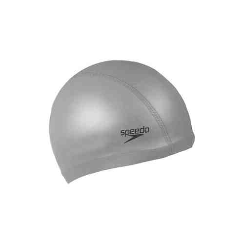 Шапочка для плавания Speedo Pace Cap, 8-720641731A, СЕРЕБРИСТЫЙ, нейлон, полиуретан