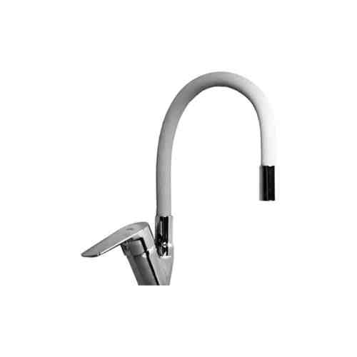 Смеситель для кухни Viko V-41 с гибким изливом, серый (V-4168)