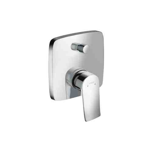 Смеситель для ванны Hansgrohe Metris с механизмом, хром (31451000, 1800180)