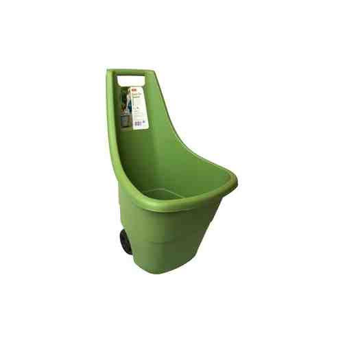 Тачка садовая CURVER Easy Go BREEZE 50L Reseda Green 771, 58x53x89 см (223988)