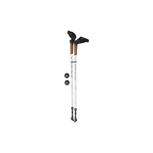 Телескопические палки Kaiser Sport для скандинавской ходьбы NORDIC WALKING WHITE, SL-2B-2-135