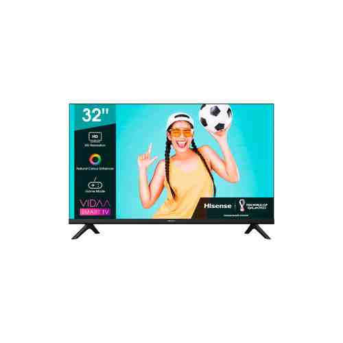 Телевизор Hisense 32A4BG Frameless черный (HD READY, WiFi Smart TV)