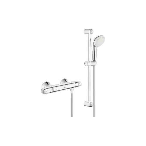 Термостат для душа Grohe Grohtherm 1000 New с душевым гарнитуром (34151004)