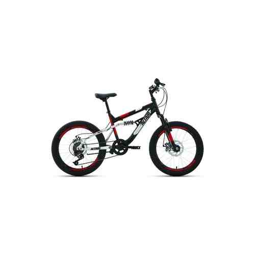 Велосипед Altair MTB FS 20 D (2022) 14 черный/красный