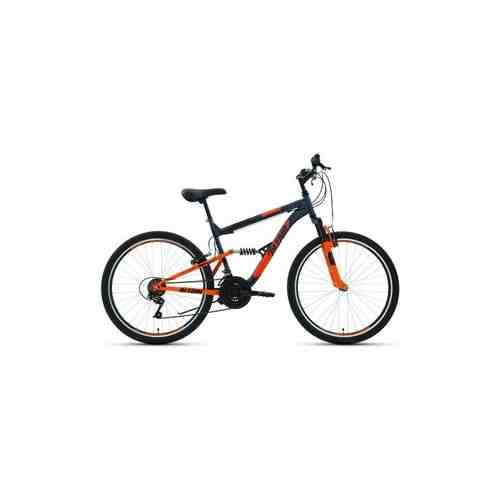 Велосипед Altair MTB FS 26 1.0 (2021) 16 темно-серый