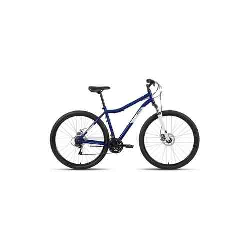 Велосипед Altair MTB HT 29 2.0 D (2022) 21 темно-синий/серебристый