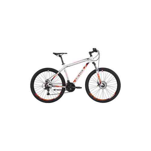 Велосипед DEWOLF 26'' Ridly 20 18'' белый/красно-оранжевый/черный