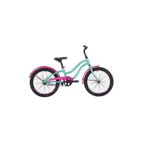 Велосипед DEWOLF Wave 20 бирюза/пурпур/белый