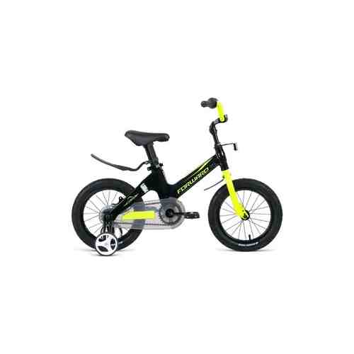 Велосипед Forward COSMO 14 (2021) черный/зеленый