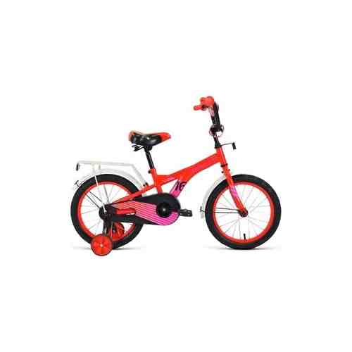 Велосипед Forward CROCKY 16 (2021) красный/фиолетовый