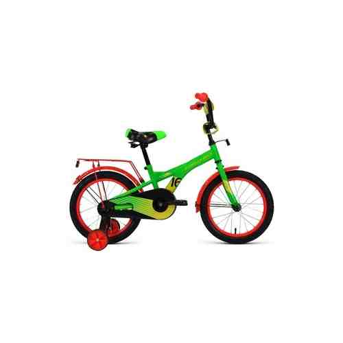 Велосипед Forward CROCKY 16 (2021) зеленый/желтый