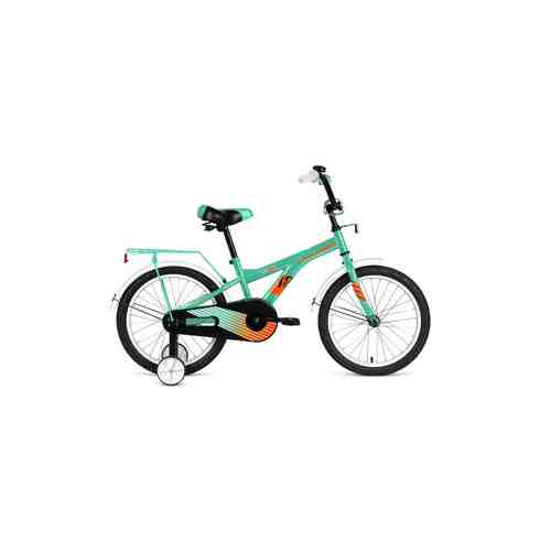 Велосипед Forward CROCKY 18 (2021) бирюзовый/оранжевый