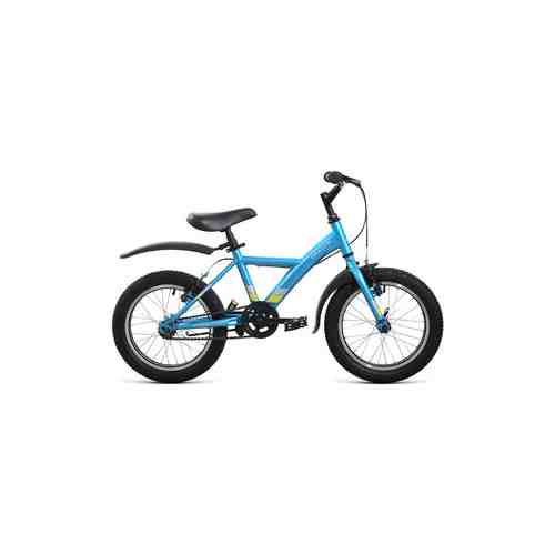 Велосипед Forward DAKOTA 16 (2022) 10.5 голубой/желтый