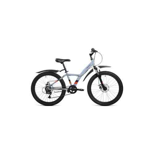 Велосипед Forward DAKOTA 24 2.0 D (2022) 13 серый/оранжевый