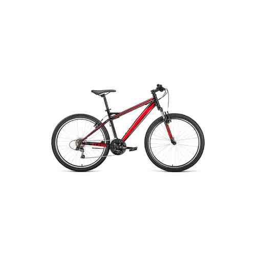 Велосипед Forward FLASH 26 1.0 (2021) 17 черный/красный