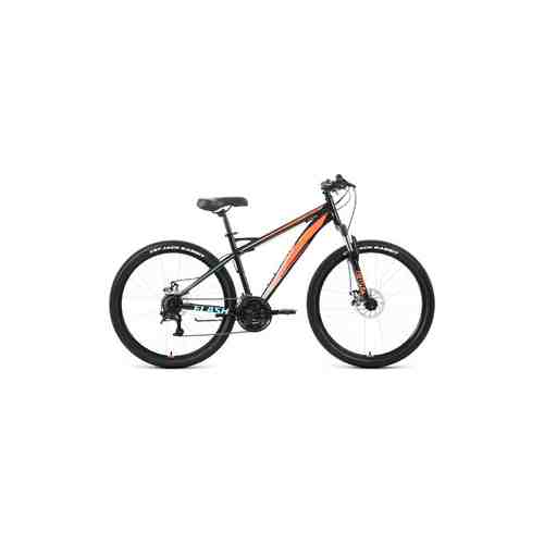 Велосипед Forward FLASH 26 2.2 D (2022) 15 черный/оранжевый
