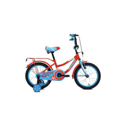 Велосипед Forward FUNKY 16 (2021) красный/голубой
