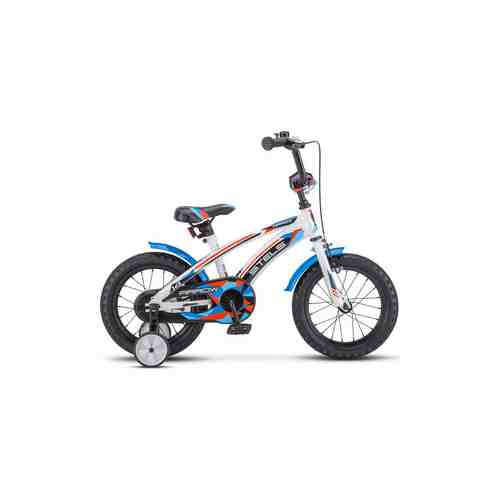 Велосипед Stels Arrow 14'' V020 8.5'' Синий/белый