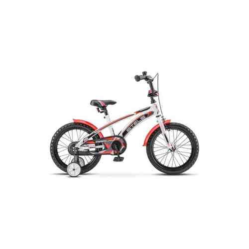 Велосипед Stels Arrow 16'' V020 9.5'' Белый/красный